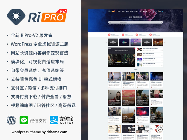 wordpress 解决RiPro主题前端缩略图不显示问题,修改timthumb,php且授权