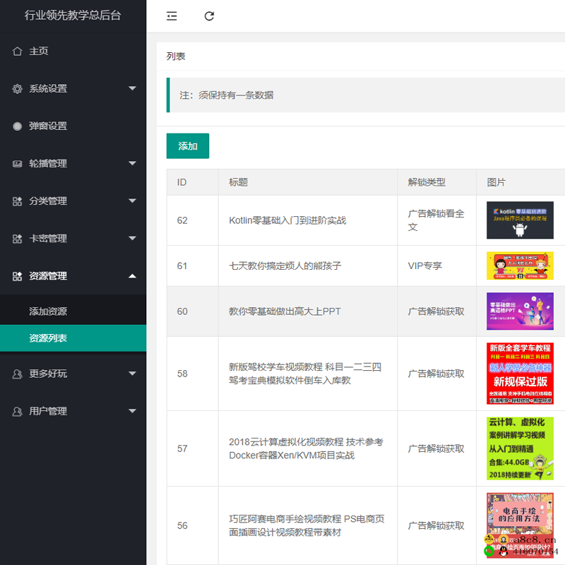 全新修复登录接口版最新知识付费变现小程序源码下载独立后台版本