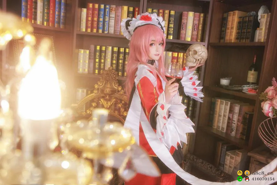 王者荣耀虞姬加勒比小姐cosplay图片，单机右键保存即可