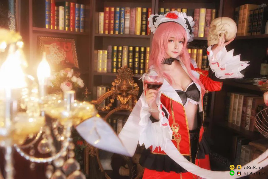 王者荣耀虞姬加勒比小姐cosplay图片，单机右键保存即可